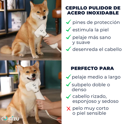 CEPILLO SECADOR PARA MASCOTAS