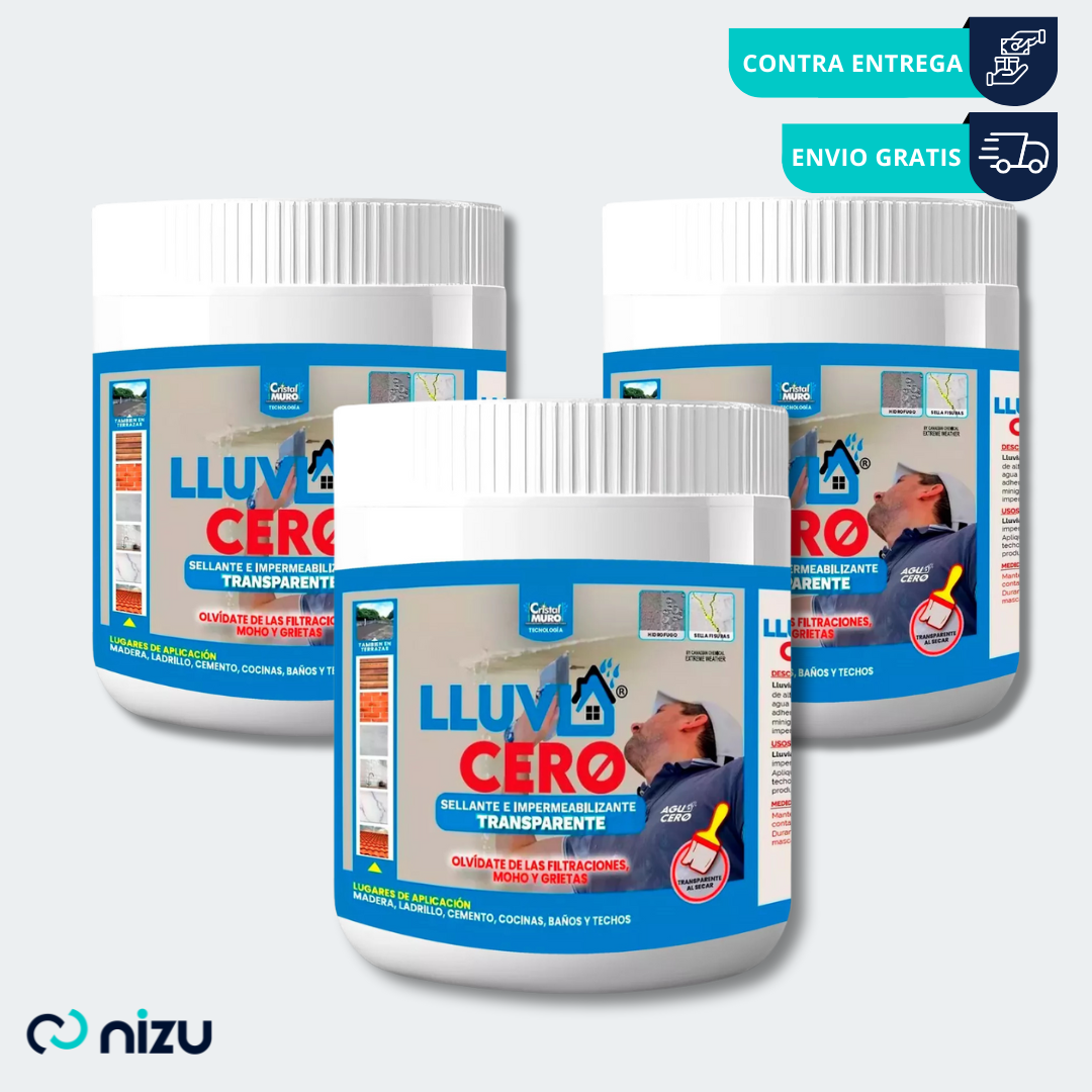LLUVIA CERO Sellador Impermeabilizante transparente