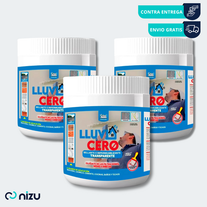 LLUVIA CERO Sellador Impermeabilizante transparente